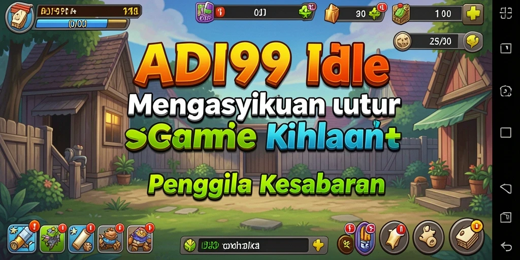 Tampilan menarik gameplay ADI99 yang mengasyikkan.