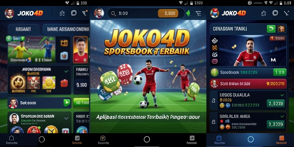 Screenshot utama JOKO4D menampilkan antarmuka taruhan yang menarik.