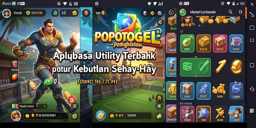Tampilan antarmuka POPOTOGEL yang menarik dan fungsional.