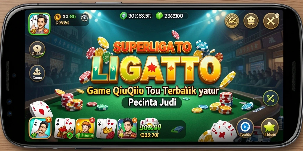 Screenshot yang menampilkan gameplay menegangkan dari SUPERLIGATOTO.