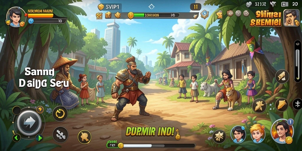 Screenshot gameplay SVIP1 yang menampilkan keseruan permainan Casual.