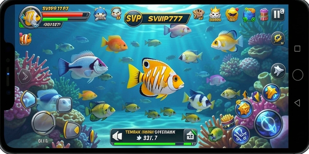 Screenshot gameplay menarik dari SVIP777 Tembak Ikan.